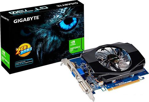 Видеокарта Gigabyte GeForce GT 730 2GB DDR3 (GV-N730D3-2GI)