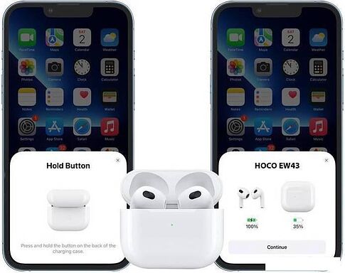 Наушники Hoco EW43 (белый)