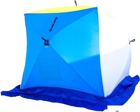 Палатка для зимней рыбалки Стэк КУБ-2 (трехслойная, дышащая)