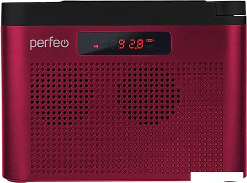 Радиоприемник Perfeo Тайга (бордовый)