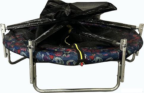 Батут Calviano Smile 183 см-6 ft INSIDE с внутренней сеткой складной