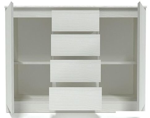 Тумба Евва Турин ТР-2D4S/YA-S (ясень снежный)