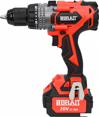 Дрель-шуруповерт Brait BCDI20-4PUMBL PRO (с 1-м АКБ, кейс)