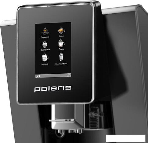 Эспрессо кофемашина Polaris PACM 2060AC (черный)