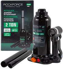 Бутылочный домкрат RockForce RF-TF0202(BR)(Euro) 2т