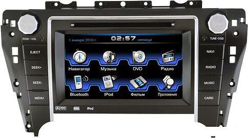 СD/DVD-магнитола Incar CHR-2291JB для Toyota Camry (2011-2014)