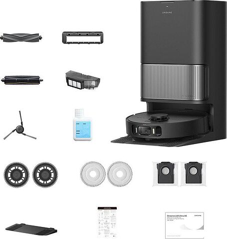 Робот-пылесос Dreame Robot Vacuum L40 Ultra AE Black RLL77SE (евровилка, черный)
