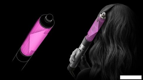 Фен-стайлер Dyson Airwrap Origin HS02 (с переходником на евровилку, никель/медный)