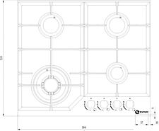 Варочная панель Schtoff H6034C30IS Black