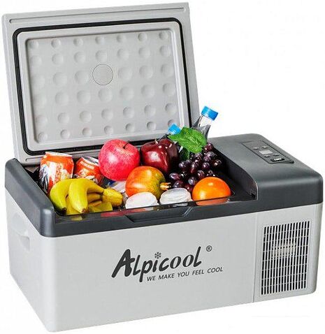 Компрессорный автохолодильник Alpicool C15 (без адаптера 220В)