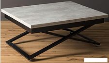 Журнальный столик Levmar Accord D51/S53 (бетон/черный) Журнальный столик Levmar Accord D51/S53 (бетон/черный)