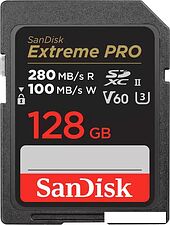 Карта памяти SanDisk Extreme PRO SDXC SDSDXEP-128G-GN4IN 128GB Карта памяти SanDisk Extreme PRO SDXC SDSDXEP-128G-GN4IN 128GB