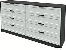 Комод Интерлиния Концепт Тренд КТ-К197 (антрацит/грей)