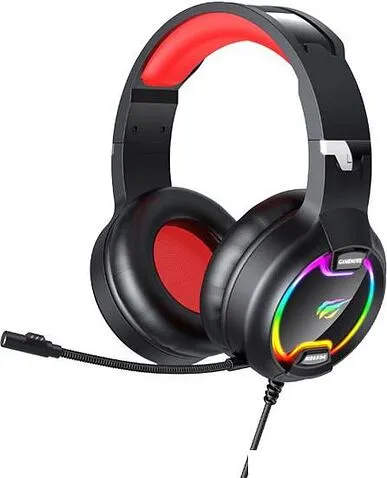 Наушники Havit H2233d (черный/красный)