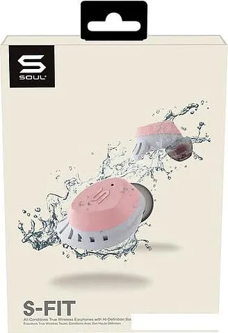 Наушники Soul S-FIT (розовый)