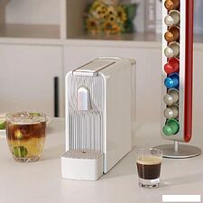 Капсульная кофеварка Scishare Capsule Coffee Machine S1109 (евровилка, золотистый)