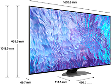 Телевизор Samsung QLED 4K Q80C QE75Q80CAUXCE