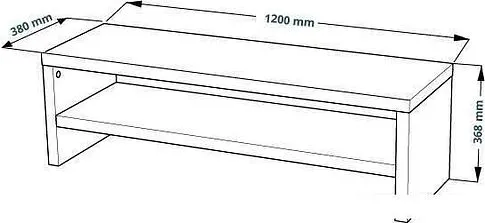 Тумба Mio Tesoro Энкель TV12 (белый)