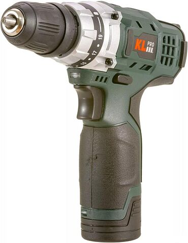 Дрель-шуруповерт KLPRO KLNM1020 (с 2-мя АКБ, кейс)