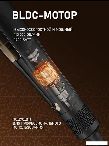 Фен-стайлер Weissgauff WHD 155 BLDC Air Straight Pro