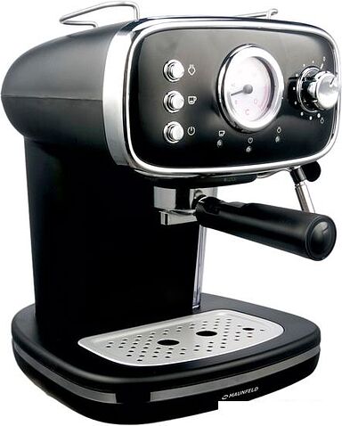 Рожковая помповая кофеварка MAUNFELD MF-736BK