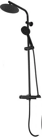 Душевая система  Rea Bliss Black REA-P8804