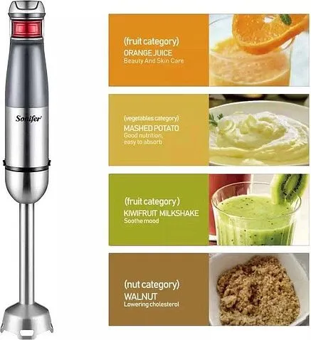 Погружной блендер Sonifer SF-8093 (серый)