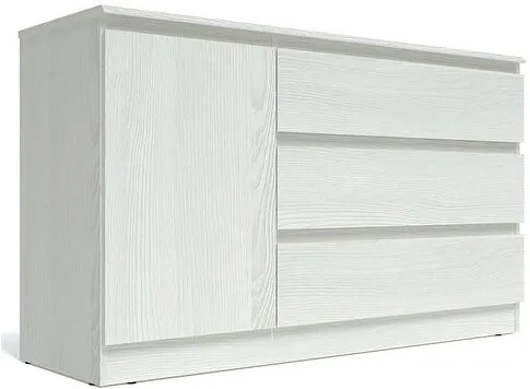 Тумба Евва Турин ТР-1D3S/YA-S (ясень снежный)