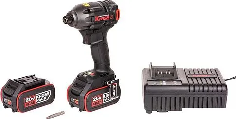 Винтоверт Kress KU290 (с 2-мя АКБ, кейс)