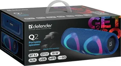 Беспроводная колонка Defender Q2