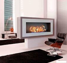 Биокамин ZeFire Elliot 1500 с белой рамкой