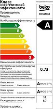 Встраиваемая посудомоечная машина BEKO BDIS15063