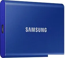 Внешний накопитель Samsung T7 500GB (синий)
