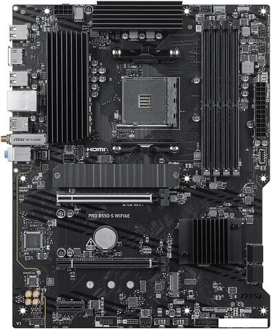 Материнская плата MSI Pro B550-S WiFi6E