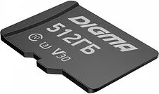 Карта памяти Digma MicroSDXC Class 10 Card30 DGFCA512A03