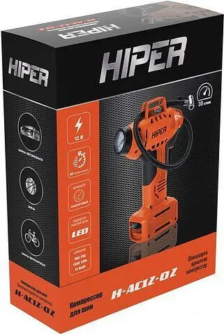 Автомобильный компрессор Hiper H-AC12-02