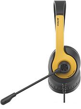 Наушники A4Tech Fstyler FH100U (черный/желтый) Наушники A4Tech Fstyler FH100U (черный/желтый)