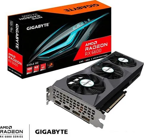 Видеокарта Gigabyte Radeon RX 6600 Eagle 8G