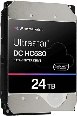 Жесткий диск WD Ultrastar DC HC580 24TB WUH722424ALE6L4