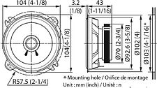Коаксиальная АС Kenwood KFC-S1056 Коаксиальная АС Kenwood KFC-S1056