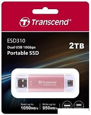 Внешний накопитель Transcend ESD310 2TB TS2TESD310P Внешний накопитель Transcend ESD310 2TB TS2TESD310P