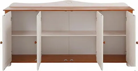 Тумба Диприз Adele 4 дв Д.1302.1 (белый воск/черри)