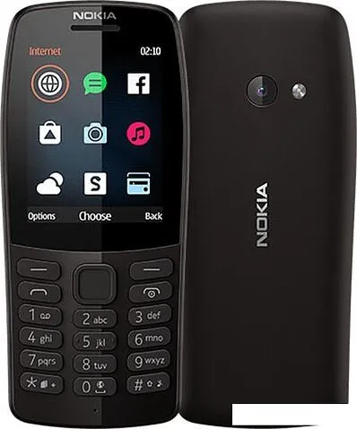 Мобильный телефон Nokia 210 (черный)