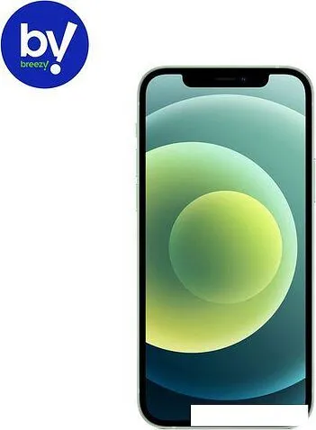 Смартфон Apple iPhone 12 64GB Воcстановленный by Breezy, грейд A (зеленый)