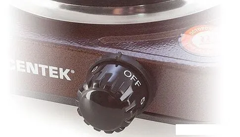 Настольная плита CENTEK CT-1506 (коричневый)