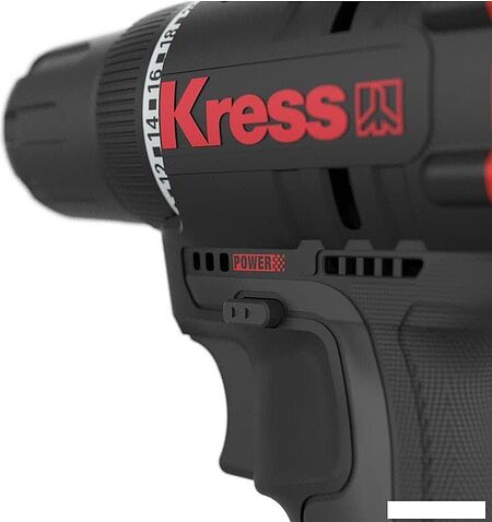 Ударная дрель-шуруповерт Kress KUC12 (2 АКБ, кейс)