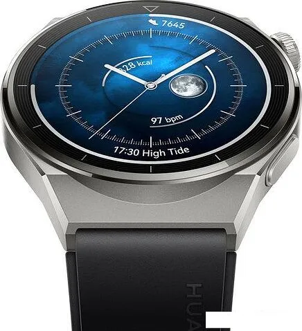 Умные часы Huawei Watch GT 3 Pro Titanium 46 мм (серый/черный)
