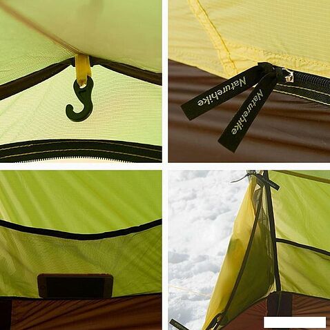 Кемпинговая палатка Naturehike Opalus NH20ZP001 6927595748961 (зеленый)