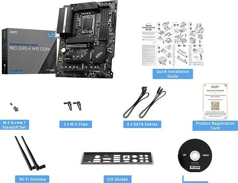 Материнская плата MSI PRO Z690-A WiFi DDR4