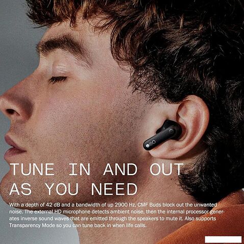 Наушники CMF Buds A (оранжевый)